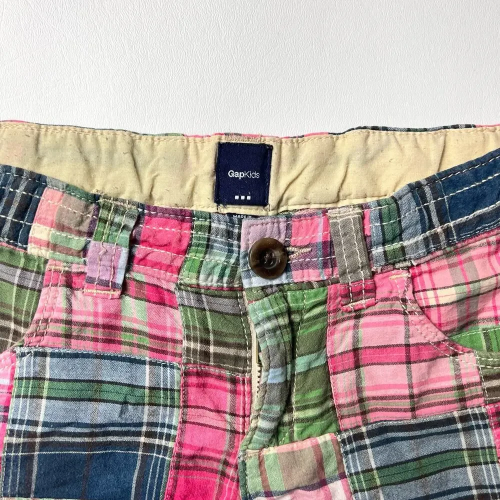 GAP kids plaid